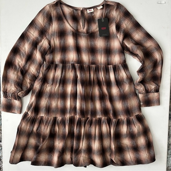 Levi’s Women’s BABYDOLL DRESS Size S - Picture 9 of 16